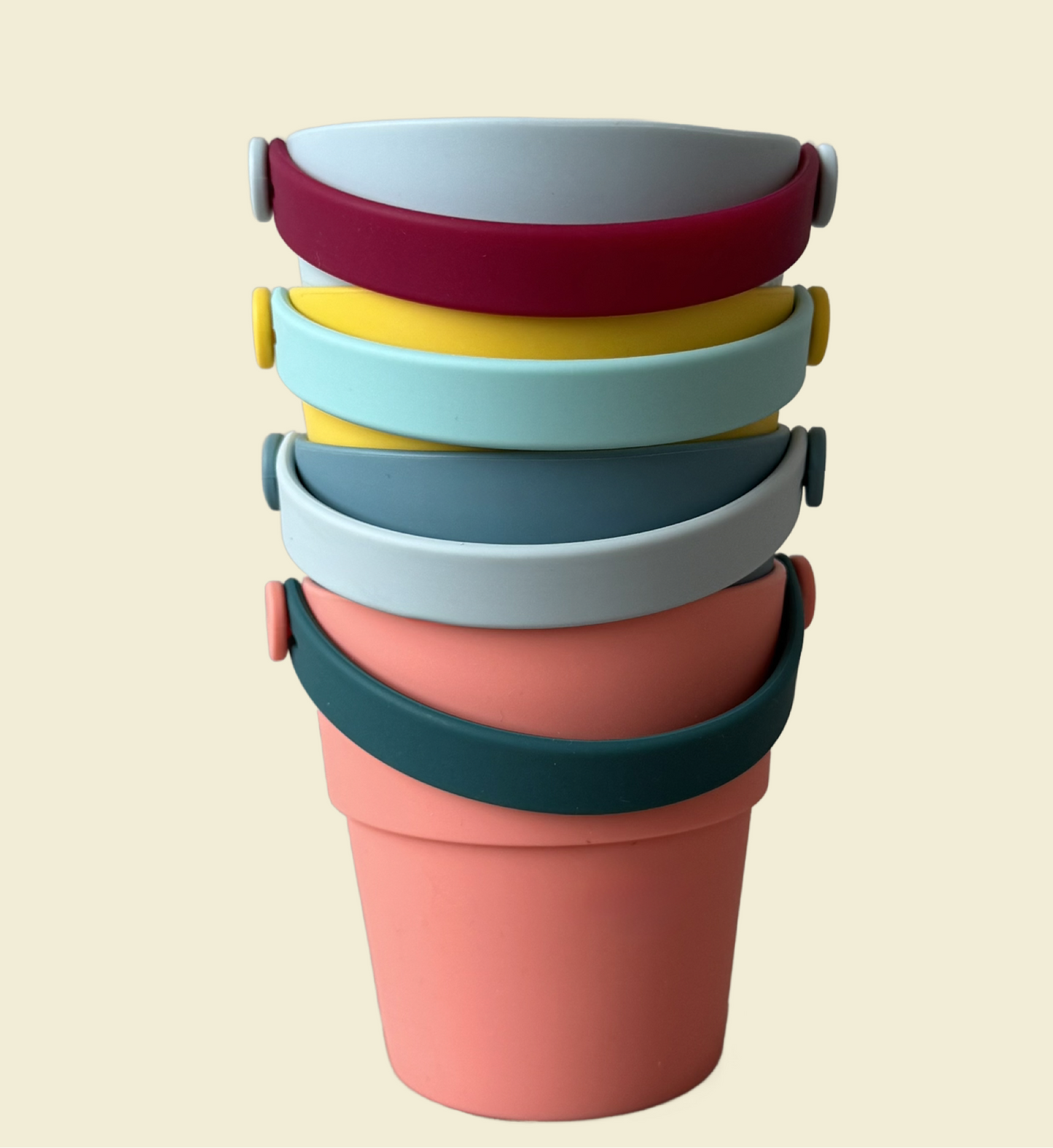 Silicone Buckets - 4 Pack