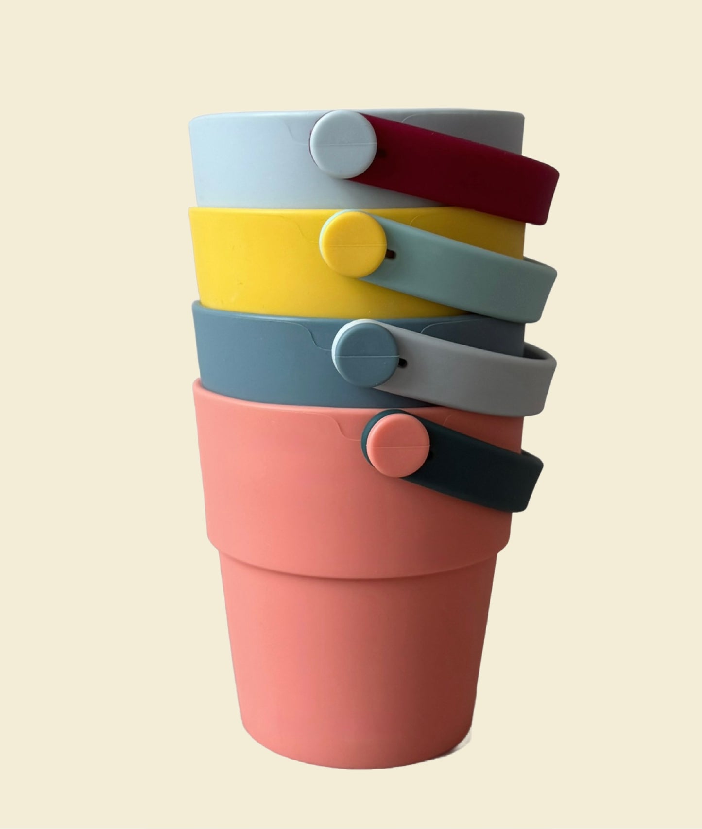 Silicone Buckets - 4 Pack